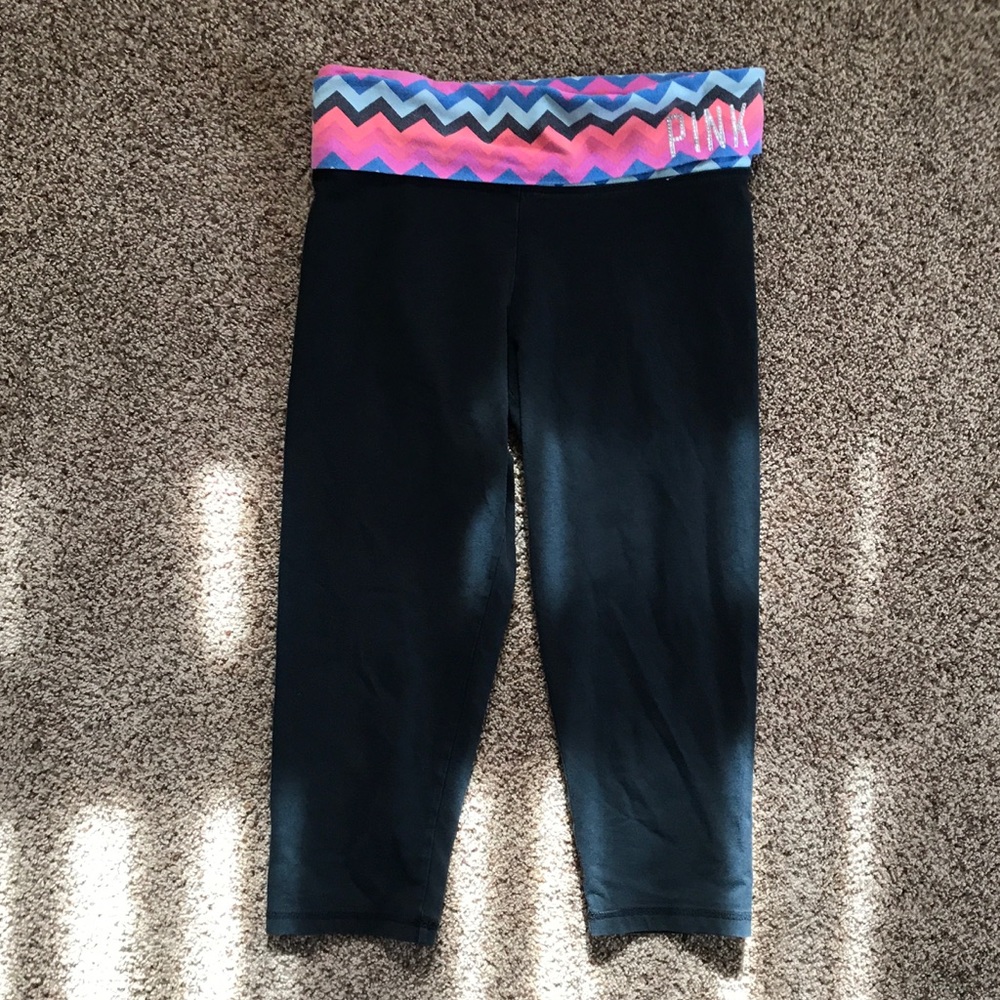 Pink Cotton Capris